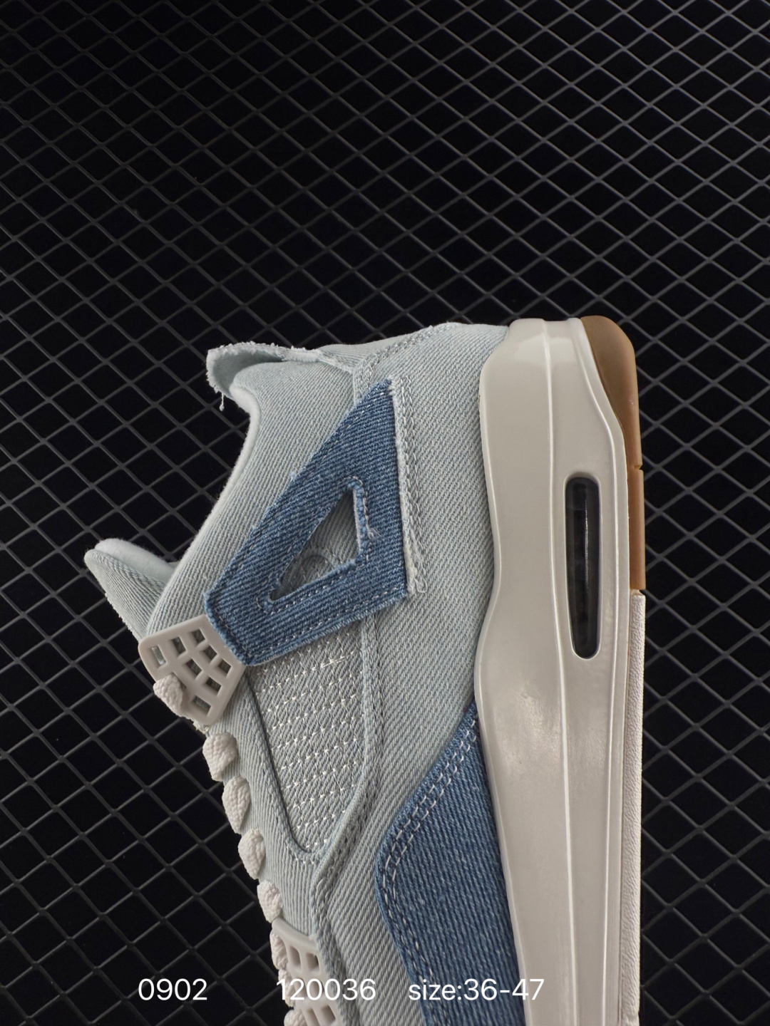 Air Jordan 4 Retro Denim ”Worn Blue“